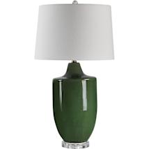 Crackled Olive Green