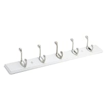 Brushed Nickel / White
