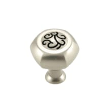 Satin Nickel With Black