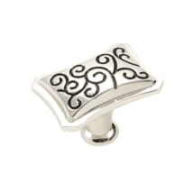 Polished Nickel with Black