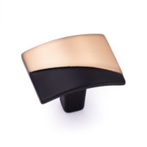 Satin Brass with Black