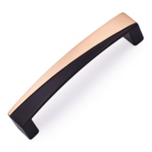 Satin Brass with Black