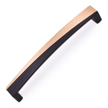 Satin Brass with Black