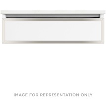 White / Polished Nickel