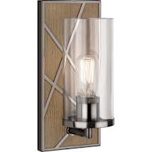 Driftwood Oak Wood / Blacken Nickel