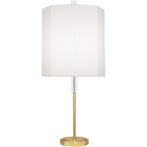 Modern Brass / Lucite Crystal