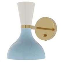 Modern Brass / Baby Blue / Lily