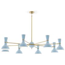 Modern Brass / Baby Blue
