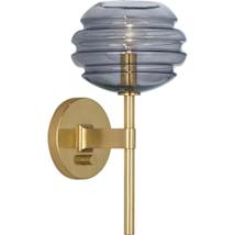 Modern Brass / Smoke Gray