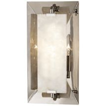 Polished Nickel / Alabaster