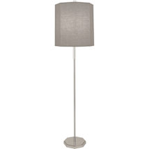 Polished Nickel / Lucite Crystal