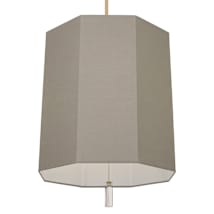 Modern Brass / Lucite Crystal