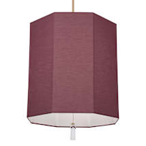 Modern Brass / Lucite Crystal