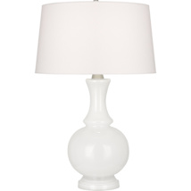 White / Polished Nickel