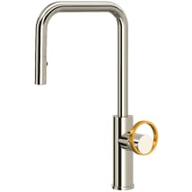 Polished Nickel / Satin Gold
