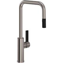 Satin Nickel / Matte Black