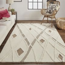 Ivory / Brown