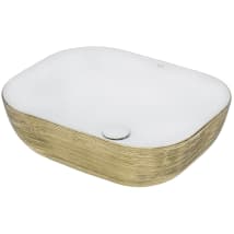 Gold / White