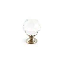 Satin Nickel with Clear Crystal