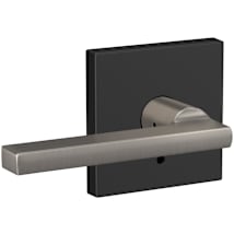 Satin Nickel / Matte Black