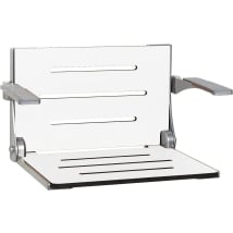 White / Silver Frame