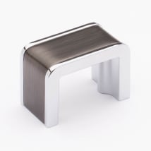 Gunmetal / Polished Chrome