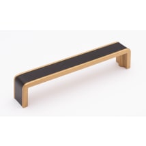 Matte Black / Satin Brass