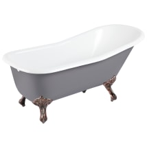 Dark Gray / Oil Rubbed Bronze Feet