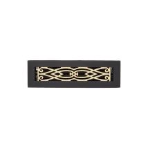 Antique Matte Brass/Black
