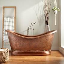 Antique Copper Patina / Black Drain
