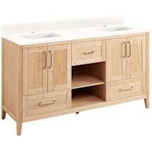 Natural Bamboo / Arctic White
