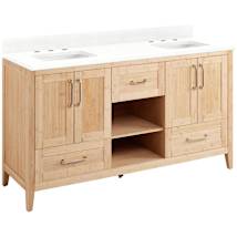 Natural Bamboo / Feathered White