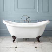 White / Oil Rubbed Bronze