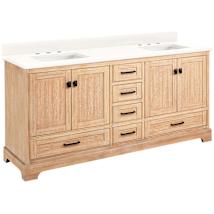 Driftwood Brown / Arctic White Quartz