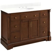 Antique Coffee / Feathered White