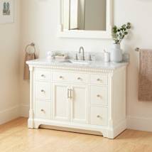 Antique White / Carrara Marble