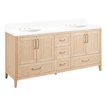 Natural Bamboo / Arctic White