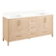 Natural Bamboo / Arctic White