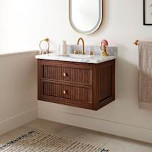Winterland Walnut / Carrara Marble
