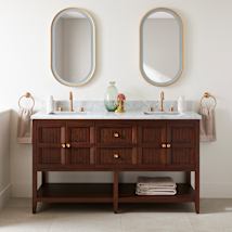 Winterland Walnut / Carrara Marble