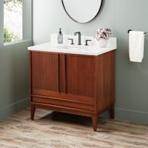 Washed Walnut / Arctic White