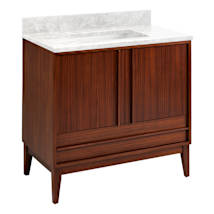 Washed Walnut / Carrara