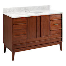 Washed Walnut / Carrara