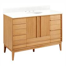 Natural Teak / Feathered White