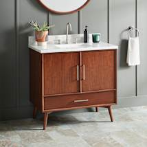 True Walnut / Carrara