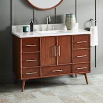 True Walnut / Carrara