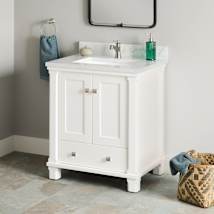 Bright White / Carrara Marble