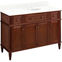 Antique Brown / Feathered White