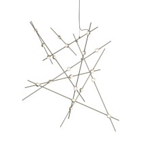 Satin Nickel / Clear Faceted