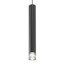 Satin Black / Clear Ribbon Glass